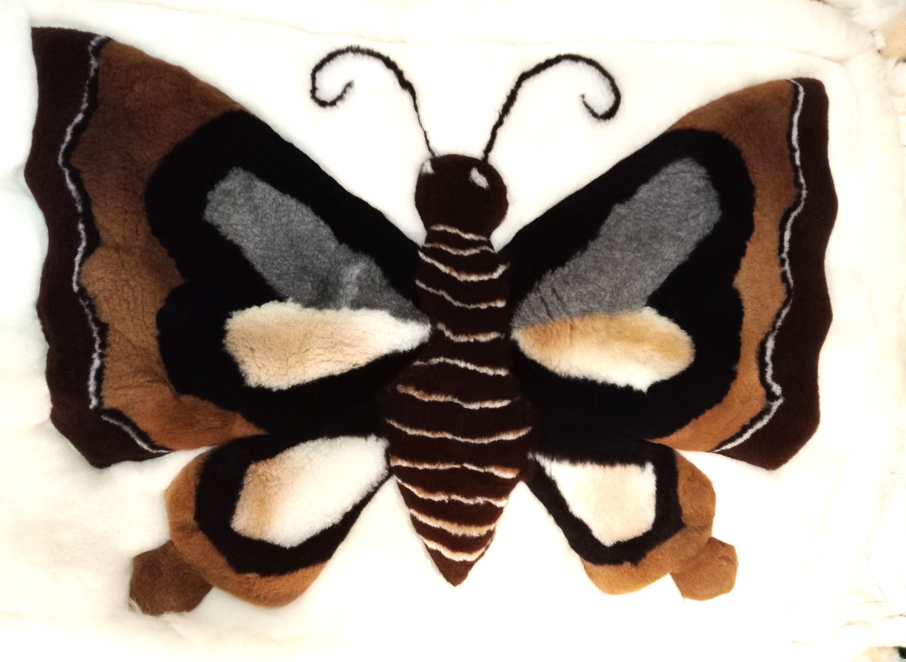 Makatka na sciane peruwiański (motyl) - 95x65cm