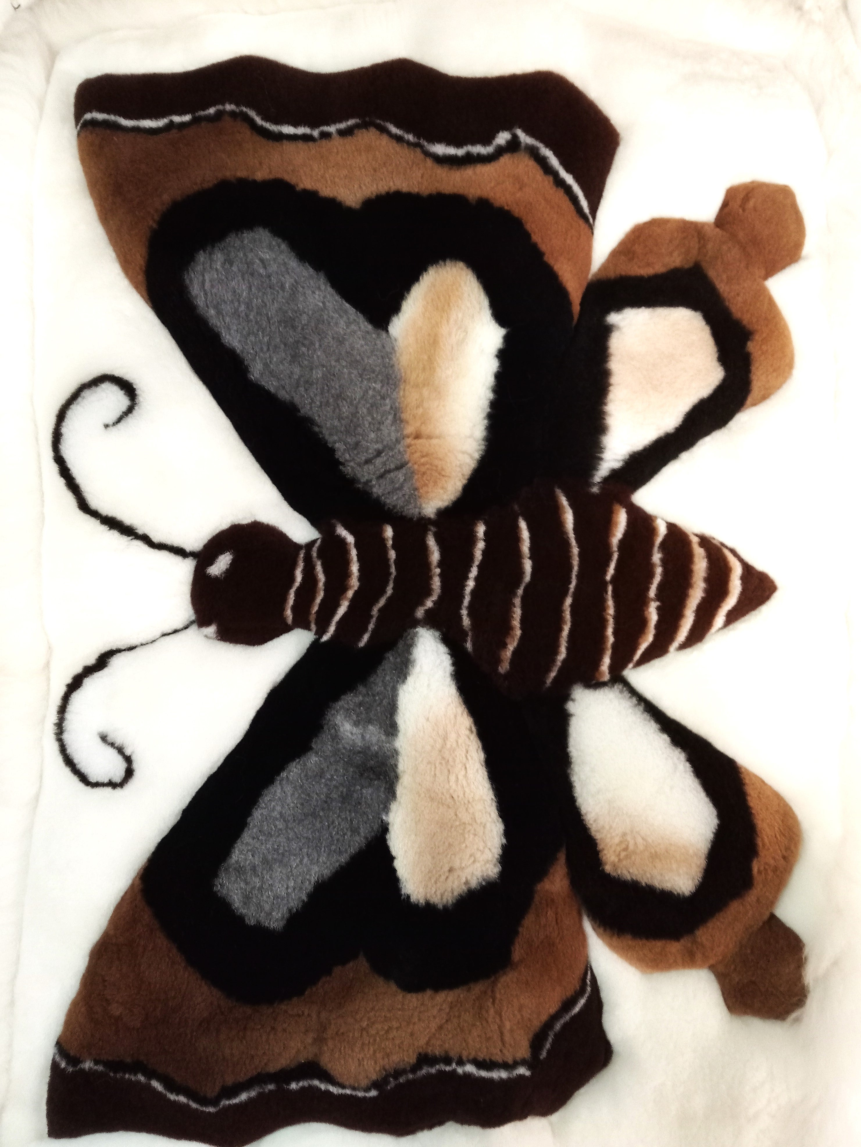 Makatka na sciane peruwiański (motyl) - 95x65cm